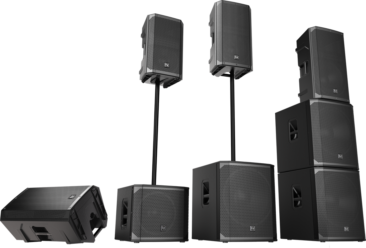 SET ELECTRO-VOICE ZLX-15-G2 + ELX200-18S + POWERSOFT T604