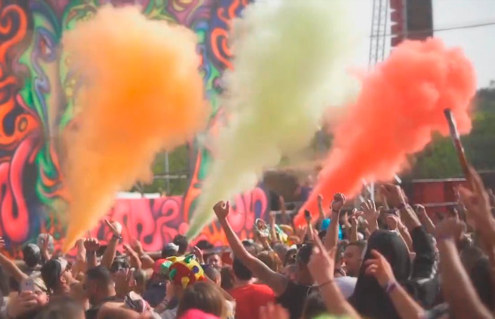 Set Hurricane – Lansator Confetti & Pudră Holi CO2 Profesional - Partystore.ro - A - activare brand cu pudră colorată - aparate petreceri cluburi - echipament efecte speciale evenimente