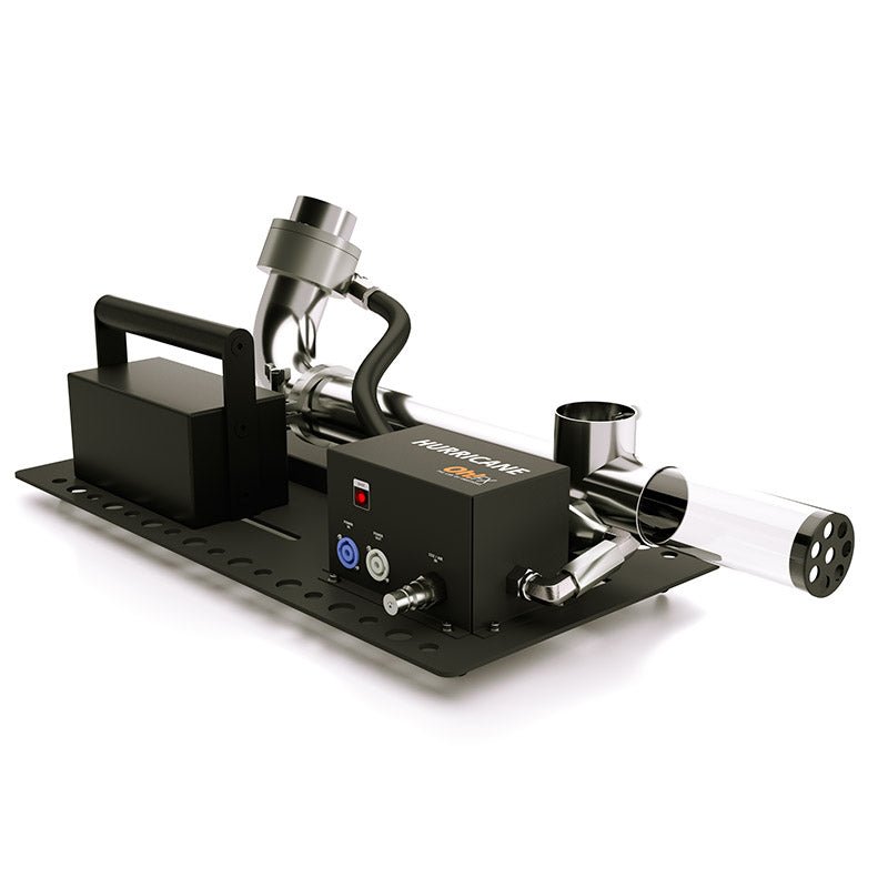 Set Hurricane – Lansator Confetti & Pudră Holi CO2 Profesional - Partystore.ro - A - activare brand cu pudră colorată - aparate petreceri cluburi - echipament efecte speciale evenimente