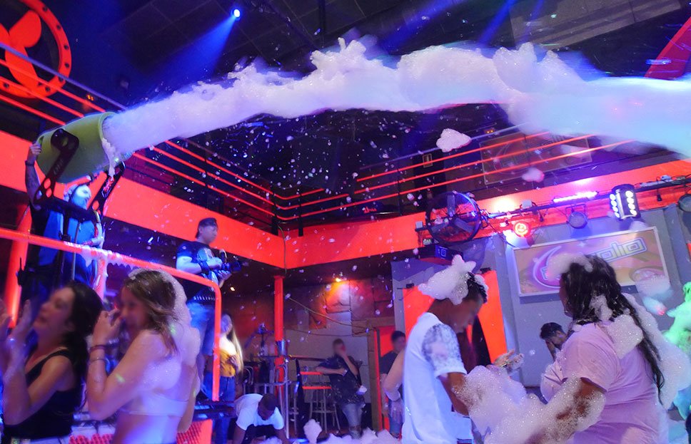 Set tun de spumă FC1 cu efect de jet - Partystore.ro - A - outdoor - Spuma - 