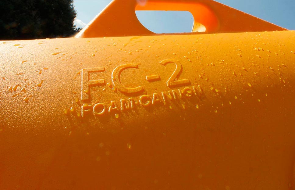 Set tun de spumă FC2 cu efect de jet - Partystore.ro - A - outdoor - Spuma - 