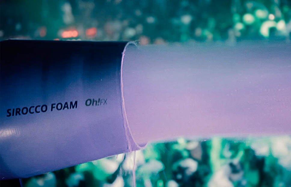 Set tun de spumă Sirocco cu efect de jet - Partystore.ro - A - outdoor - Spuma - 