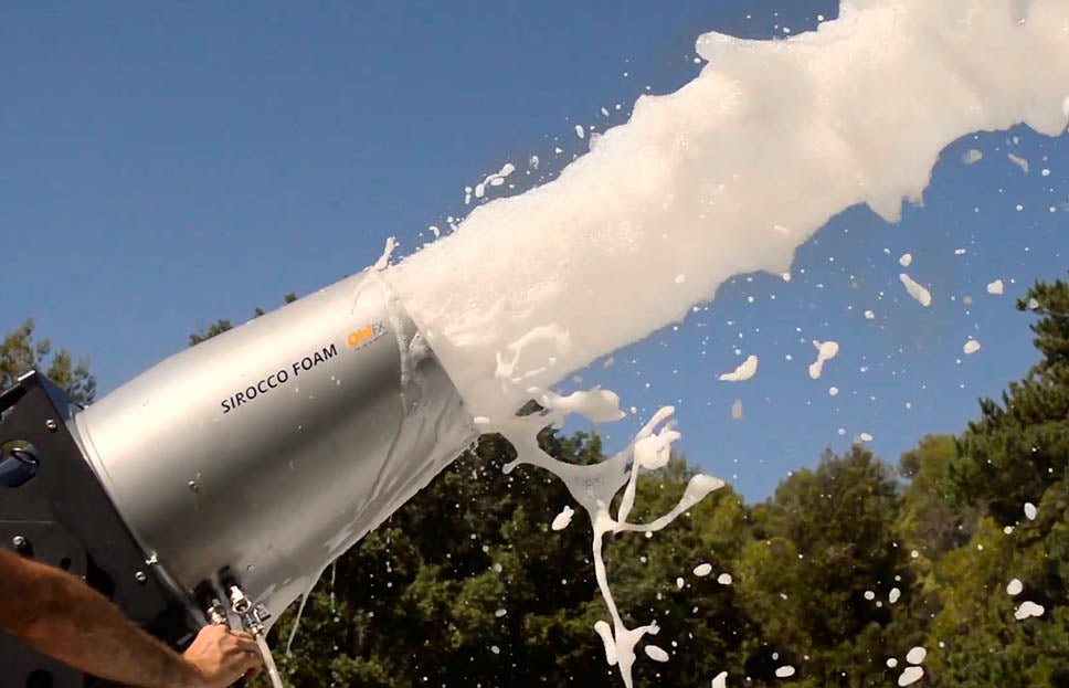 Set tun de spumă Sirocco cu efect de jet - Partystore.ro - A - outdoor - Spuma - 