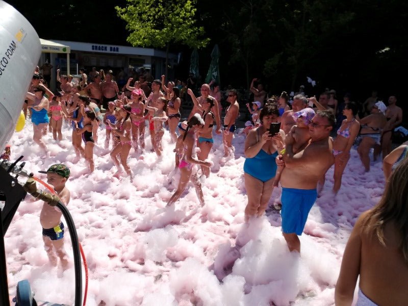 Set tun de spumă Sirocco cu efect de jet - Partystore.ro - A - outdoor - Spuma - 