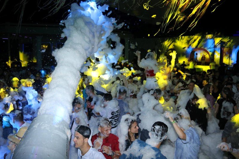 Set tun de spumă Sirocco cu efect de jet - Partystore.ro - A - outdoor - Spuma - 