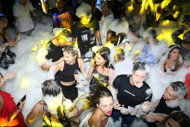 Set tun de spumă Sirocco cu efect de jet - Partystore.ro - A - outdoor - Spuma - 