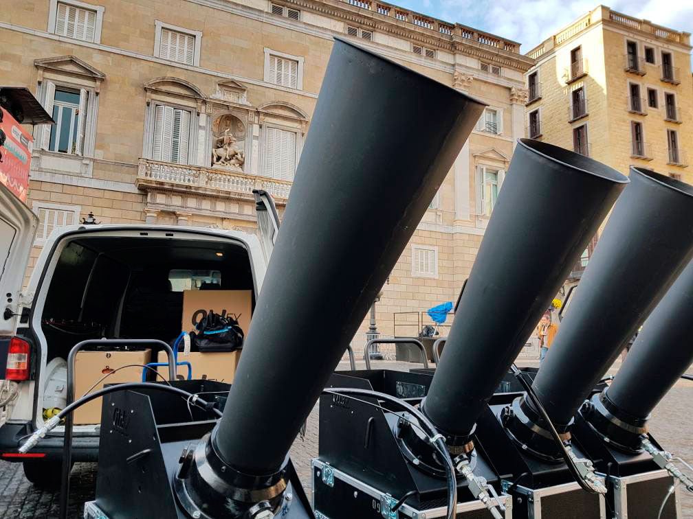 Tun profesional de confetti OH!FX ST - Blaster - Partystore.ro - A - Confetti - Indoor - 