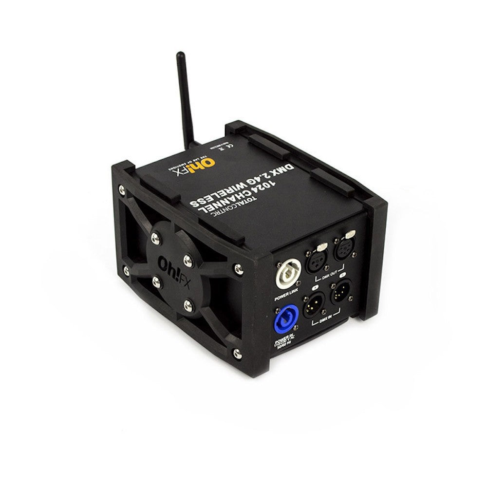 Transmițător/Receptor Wireless al semnalului DMX OH!Fx TC-108
