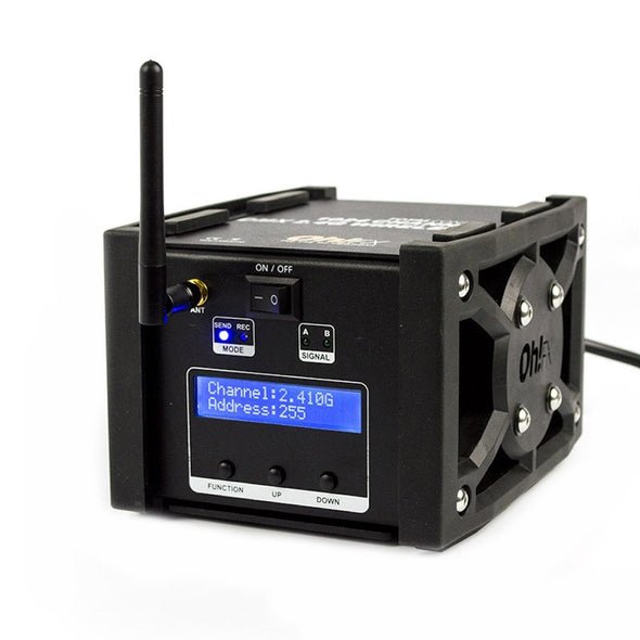 Transmițător/Receptor Wireless al semnalului DMX OH!Fx TC-108