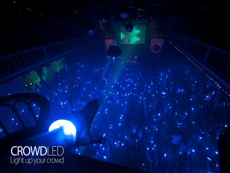 Brățară LED CrowdLED - Partystore.ro - A - Crowd - Indoor - 