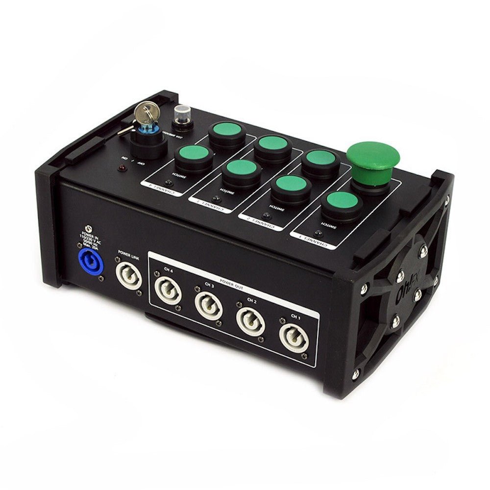 Controler efecte 4 canale OH!Fx TC - 102 - Partystore.ro - PRO - CO2 - Confetti - Controlere
