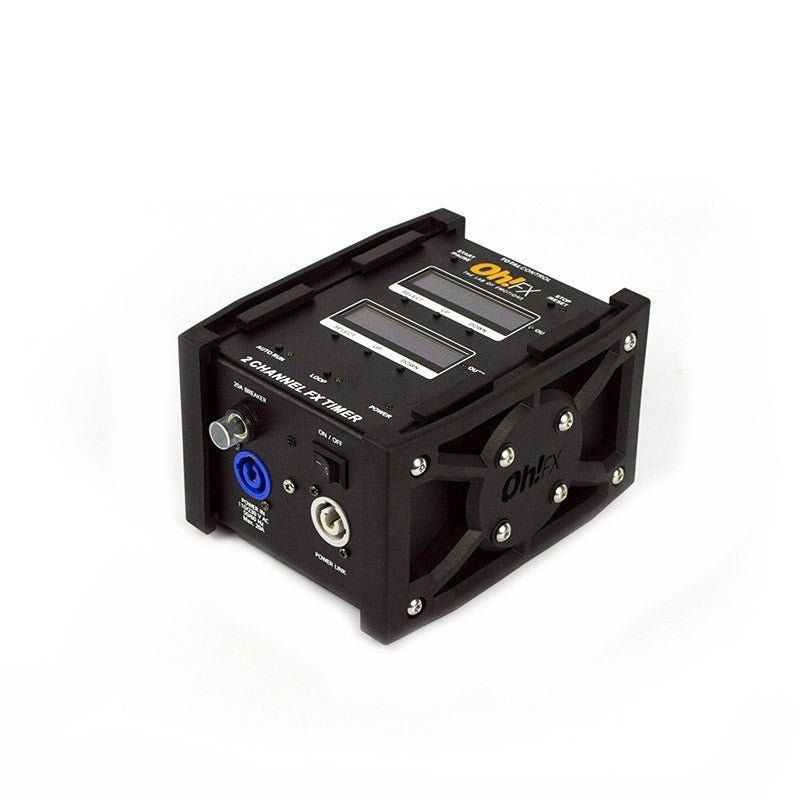 Cronometru efecte 2 canale OH!Fx TC - 109 - Partystore.ro - PRO - CO2 - Confetti - Controlere