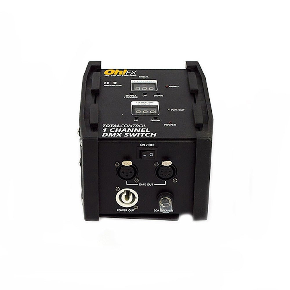 Declansator DMX 1 canal OH!Fx TC - 103 - Partystore.ro - PRO - CO2 - Confetti - Controlere