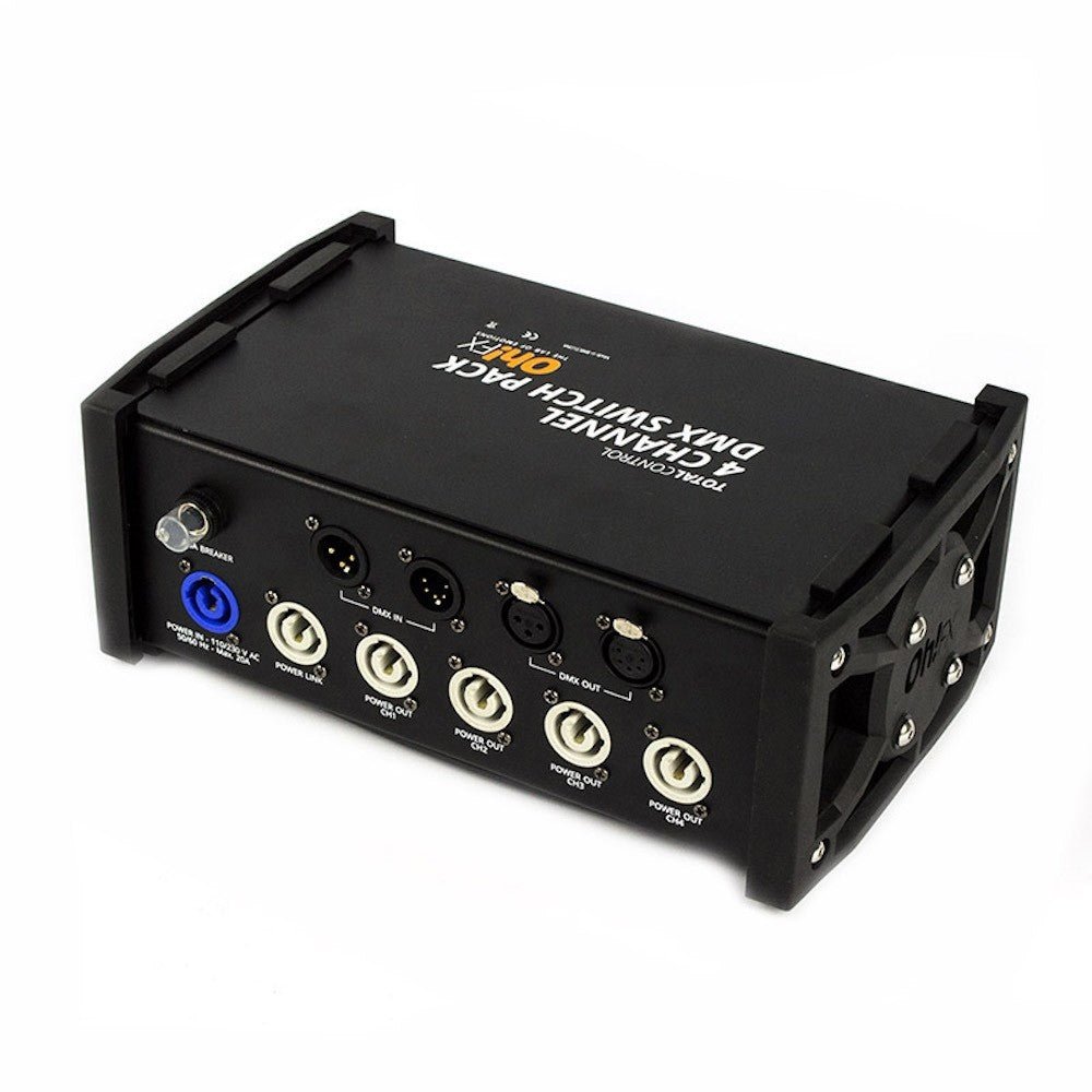 Declanșator DMX 4 canale OH!Fx TC - 104 - Partystore.ro - PRO - CO2 - Confetti - Controlere