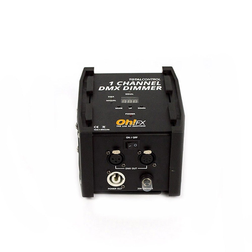 Dimmer DMX 1 canal OH!Fx TC - 106 - Partystore.ro - PRO - CO2 - Confetti - Controlere