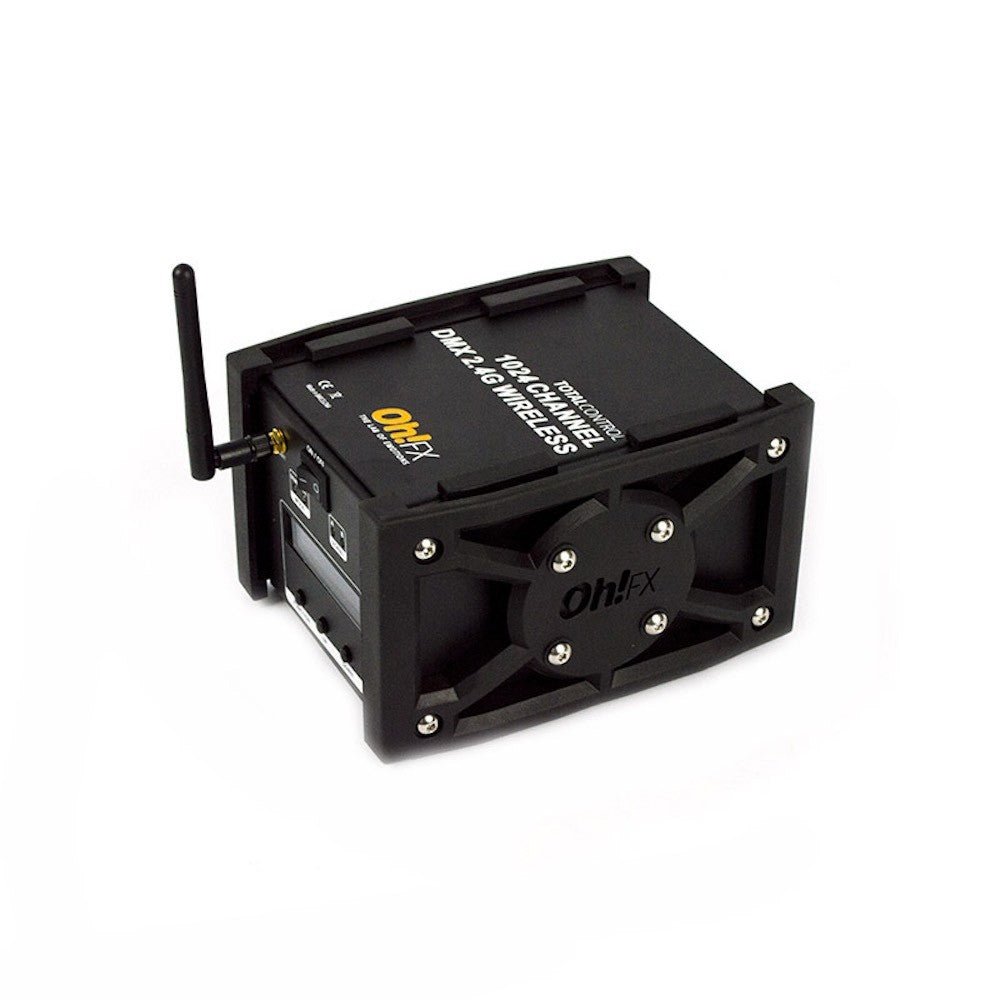 Transmițător/Receptor Wireless al semnalului DMX OH!Fx TC - 108 - Partystore.ro - PRO - CO2 - Confetti - Controlere