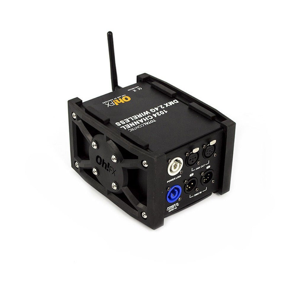 Transmițător/Receptor Wireless al semnalului DMX OH!Fx TC - 108 - Partystore.ro - PRO - CO2 - Confetti - Controlere