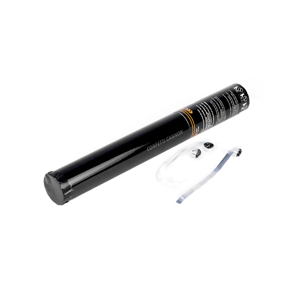 TUN MANUAL DE CONFETTI 40CM FÂȘII DE HÂRTIE ȘI METALICE 5M - Partystore.ro - A - Confetti - Consumabile - Home