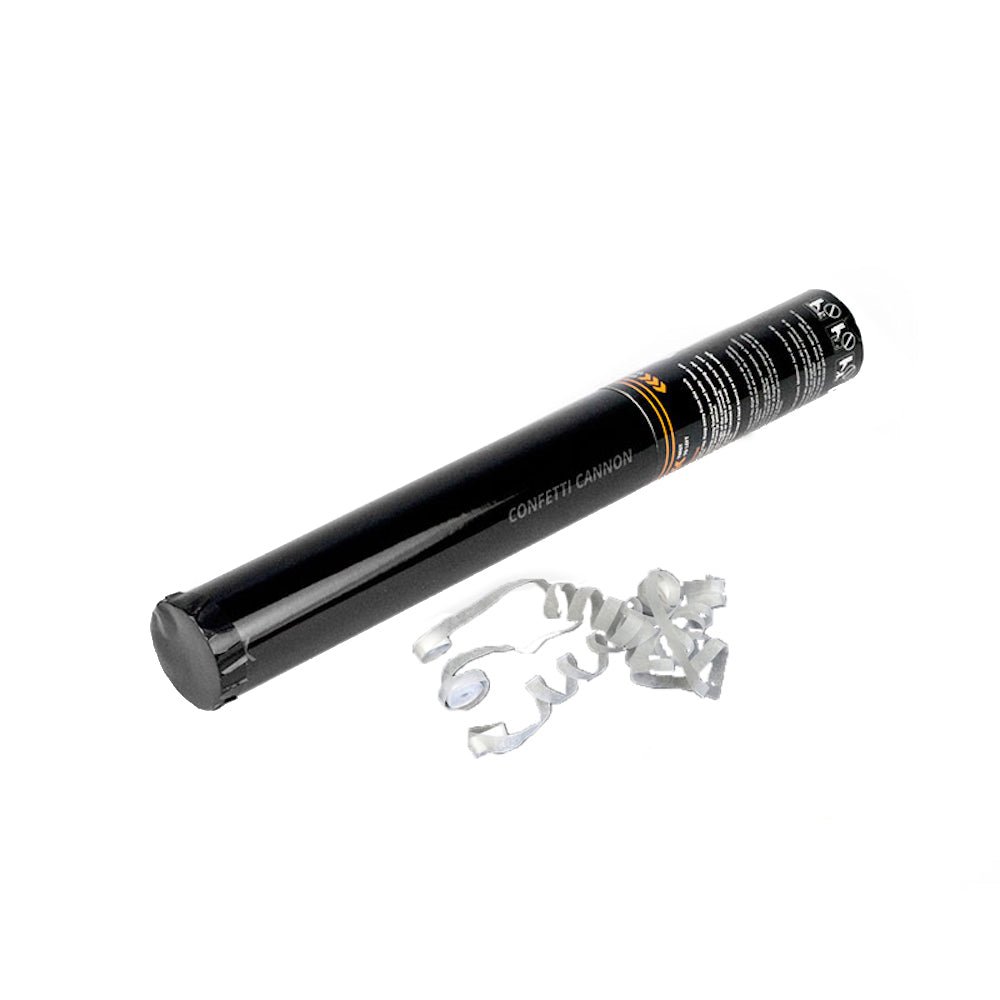 TUN MANUAL DE CONFETTI 40CM FÂȘII DE HÂRTIE ȘI METALICE 5M - Partystore.ro - A - Confetti - Consumabile - Home