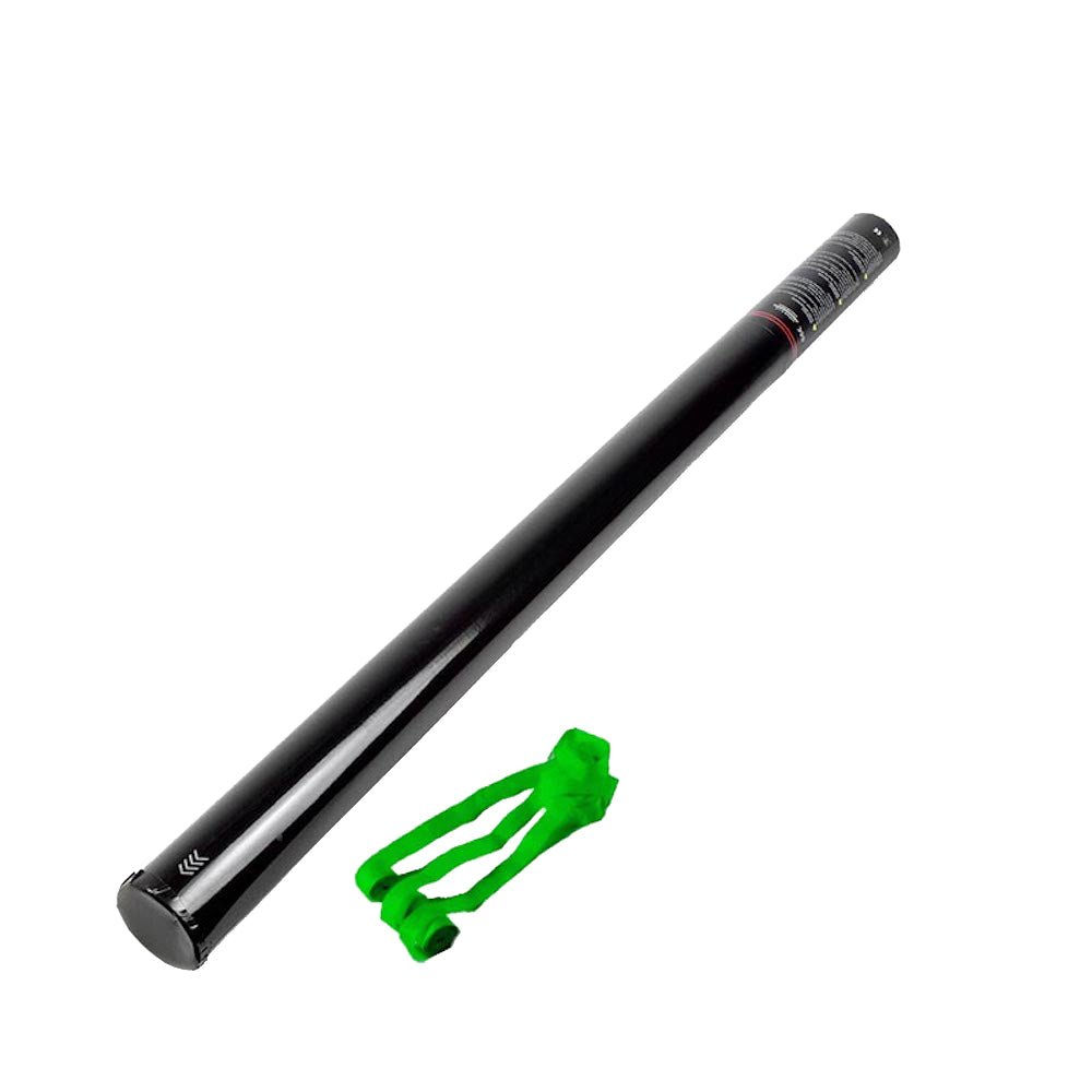 TUN MANUAL DE CONFETTI 80CM FÂȘII DE HÂRTIE ȘI METALICE - Partystore.ro - A