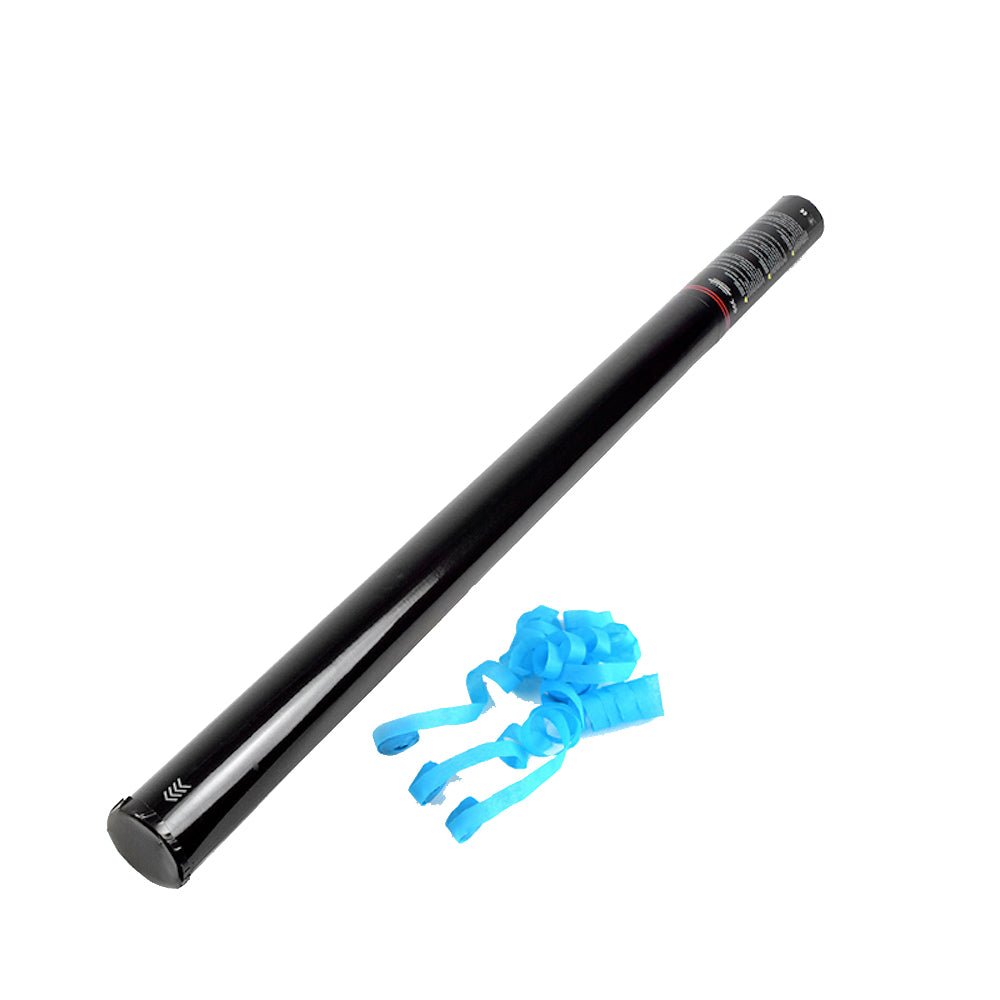 TUN MANUAL DE CONFETTI 80CM FÂȘII DE HÂRTIE ȘI METALICE - Partystore.ro - A - Confetti - Consumabile - Home