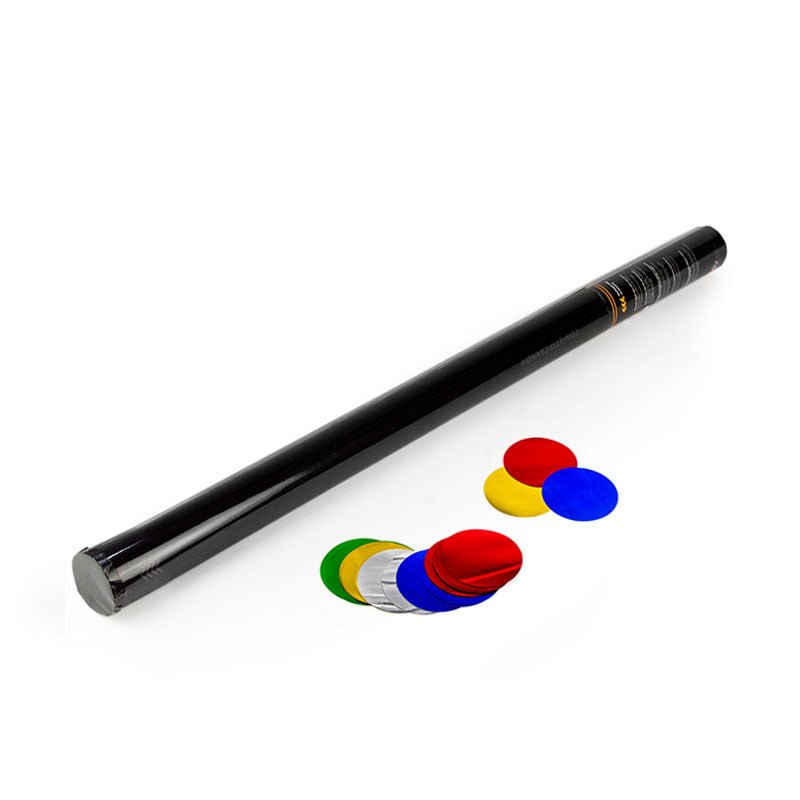 TUN MANUAL DE CONFETTI DIVERSE FORME METALICE - Partystore.ro - A