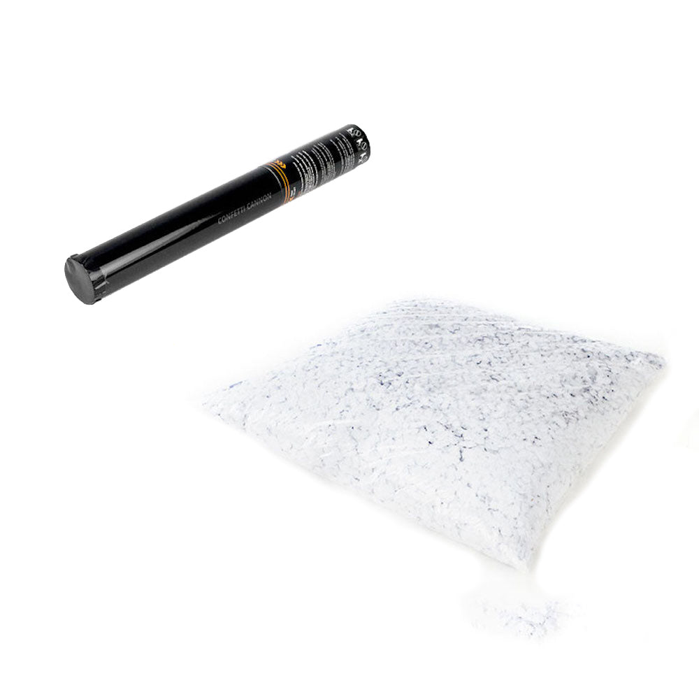 Tun manual de confetti pătrate 6MM - Partystore.ro - A - Confetti - Consumabile - Home