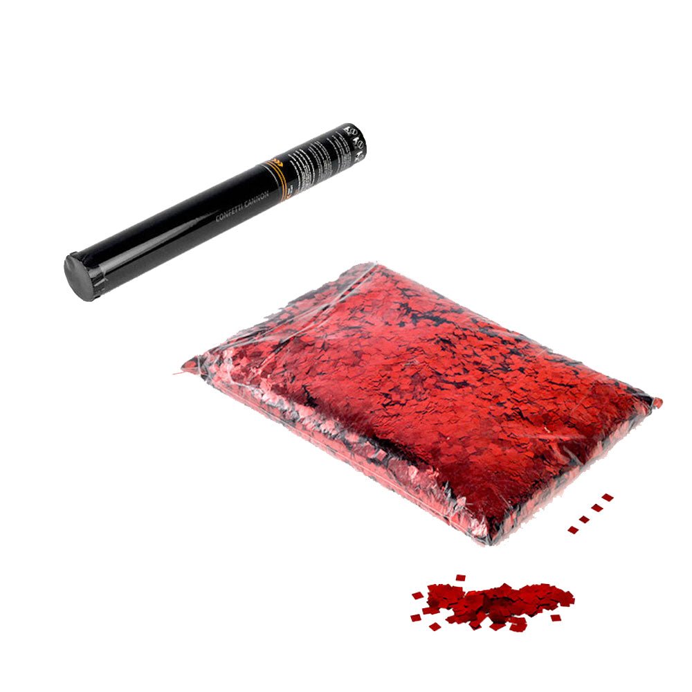 Tun manual de confetti pătrate 6MM - Partystore.ro - A - Confetti - Consumabile - Home